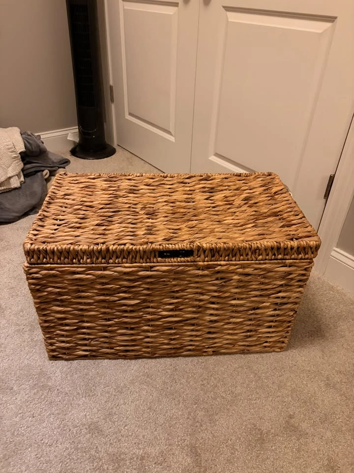 Rattan Storage Bin - photo 2