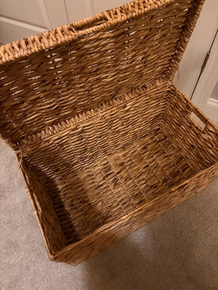 Rattan Storage Bin - photo 3
