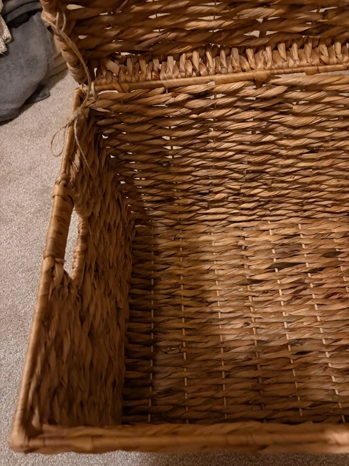 Rattan Storage Bin - photo 4