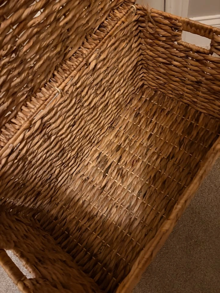Rattan Storage Bin - photo 5