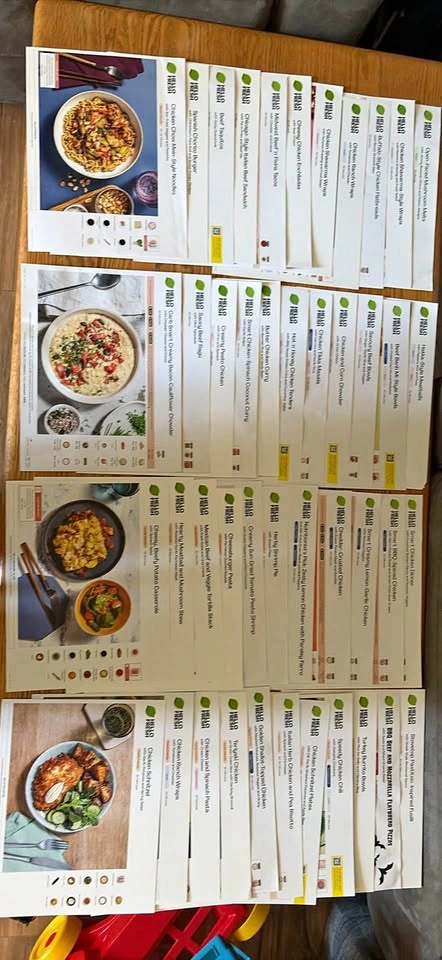 Hello Fresh Recipe Card Bundle of 45