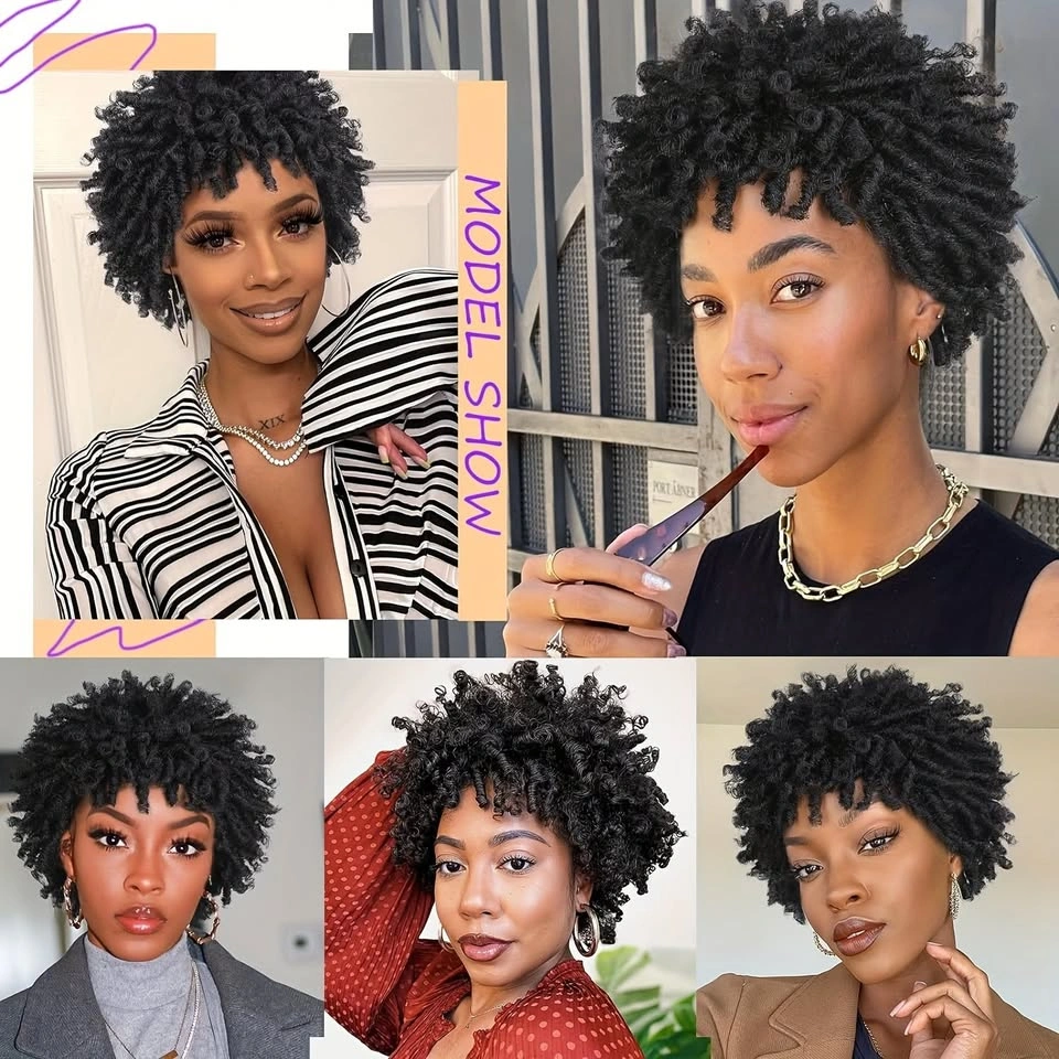 Cross-Border Wigs African Afro Wig Dreadlock - photo 2