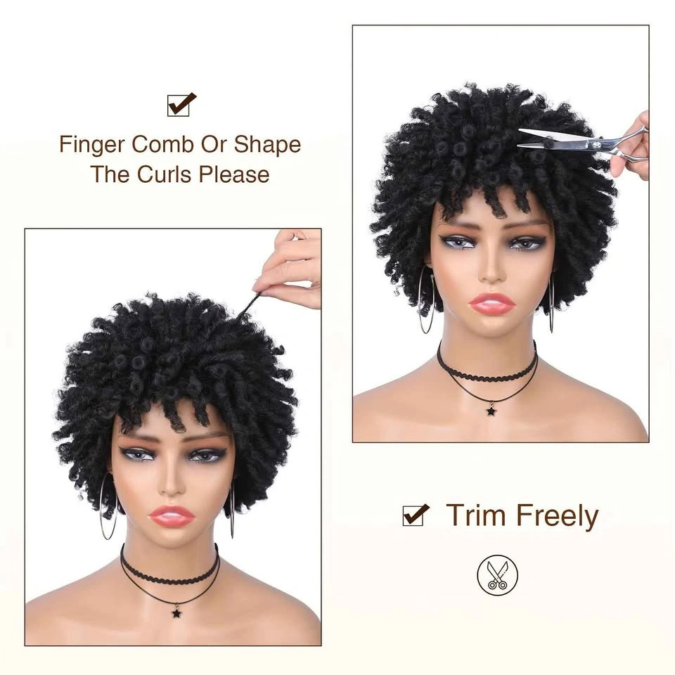 Cross-Border Wigs African Afro Wig Dreadlock - photo 4