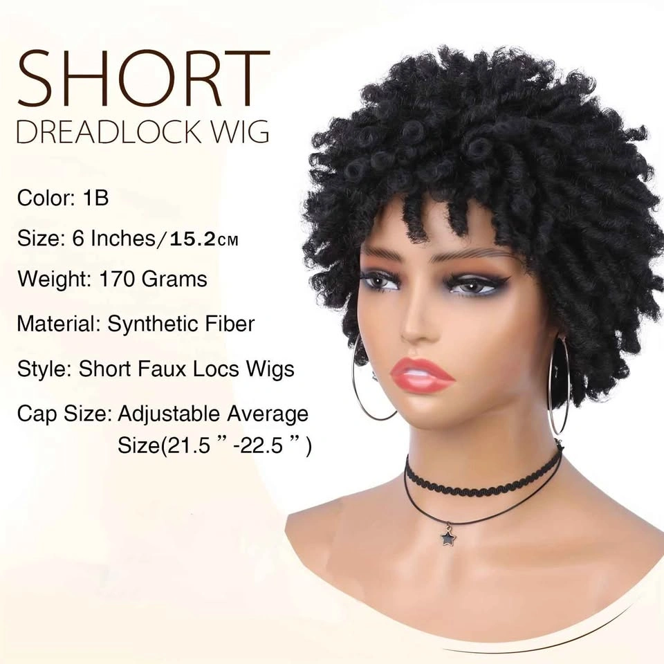 Cross-Border Wigs African Afro Wig Dreadlock - photo 5