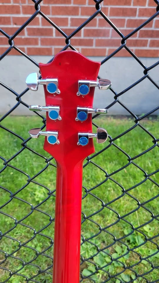 $220 Soho SG Electric Guitar - Red - photo 5