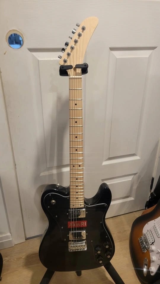 $250 Telecaster Electric Guitar - Black - photo 2