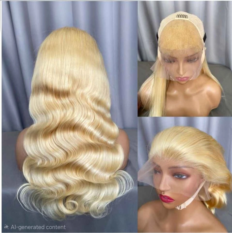 18-Inch 613 Blonde 13×4 Frontal, Soft Waves & Natural Look - photo 2