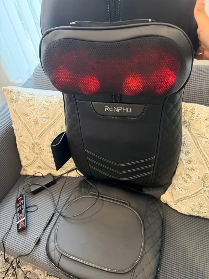 Heated Neck & Back Massager- RENPHO - photo 2