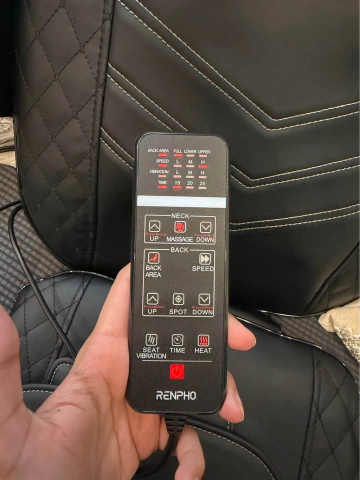Heated Neck & Back Massager- RENPHO - photo 4