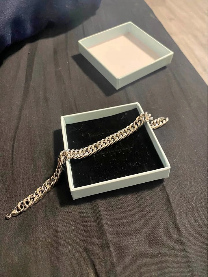 Silver stainless steel Bracelet