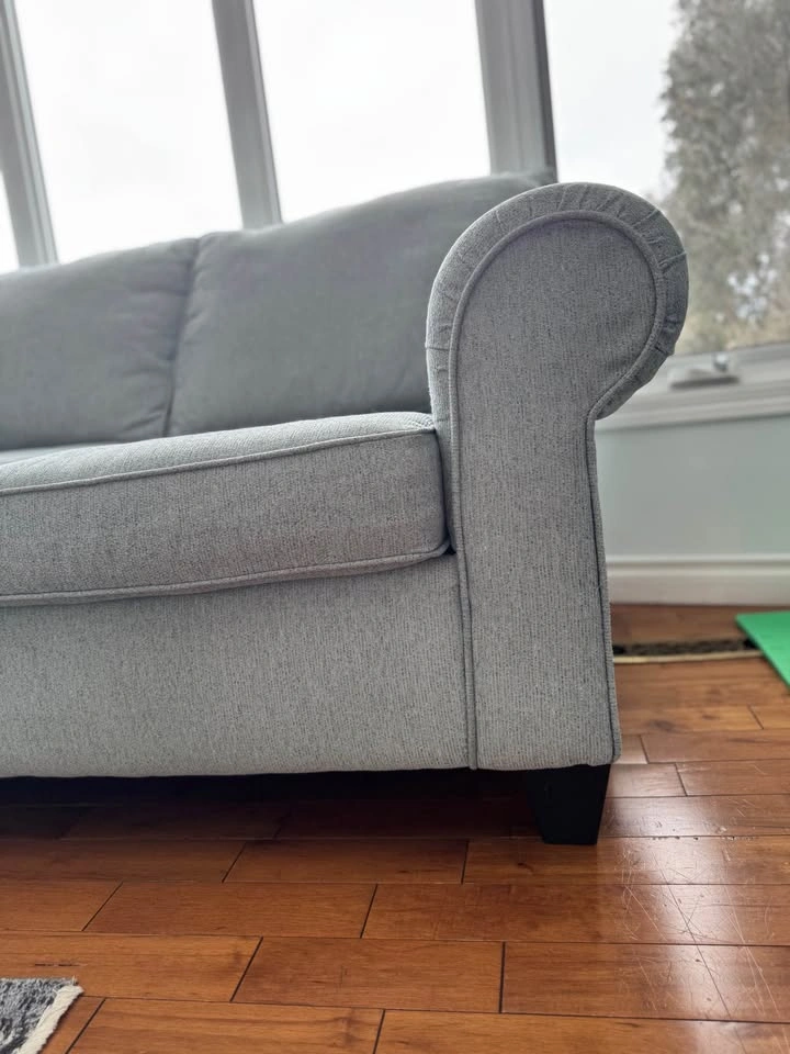 Modern Soft Teal Sofa Set — 3 Seater + Loveseat - photo 4