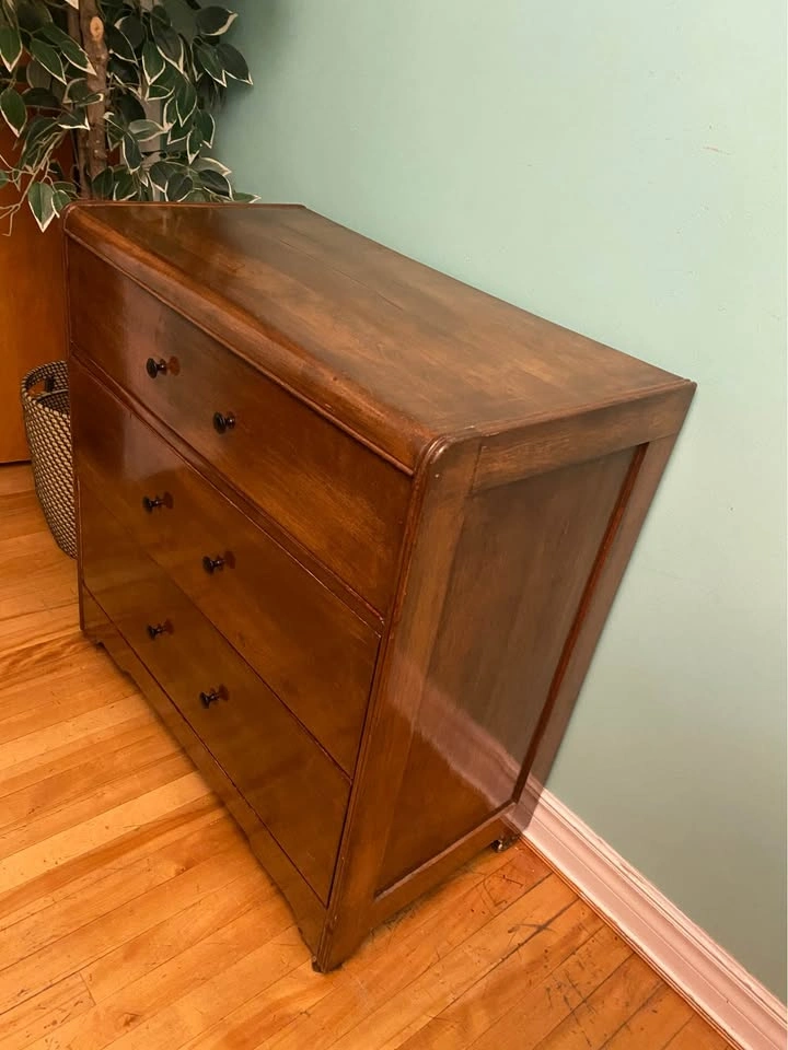 FREE DELIVERY: Vintage Waterfall Dresser $160 (HRM) - photo 2