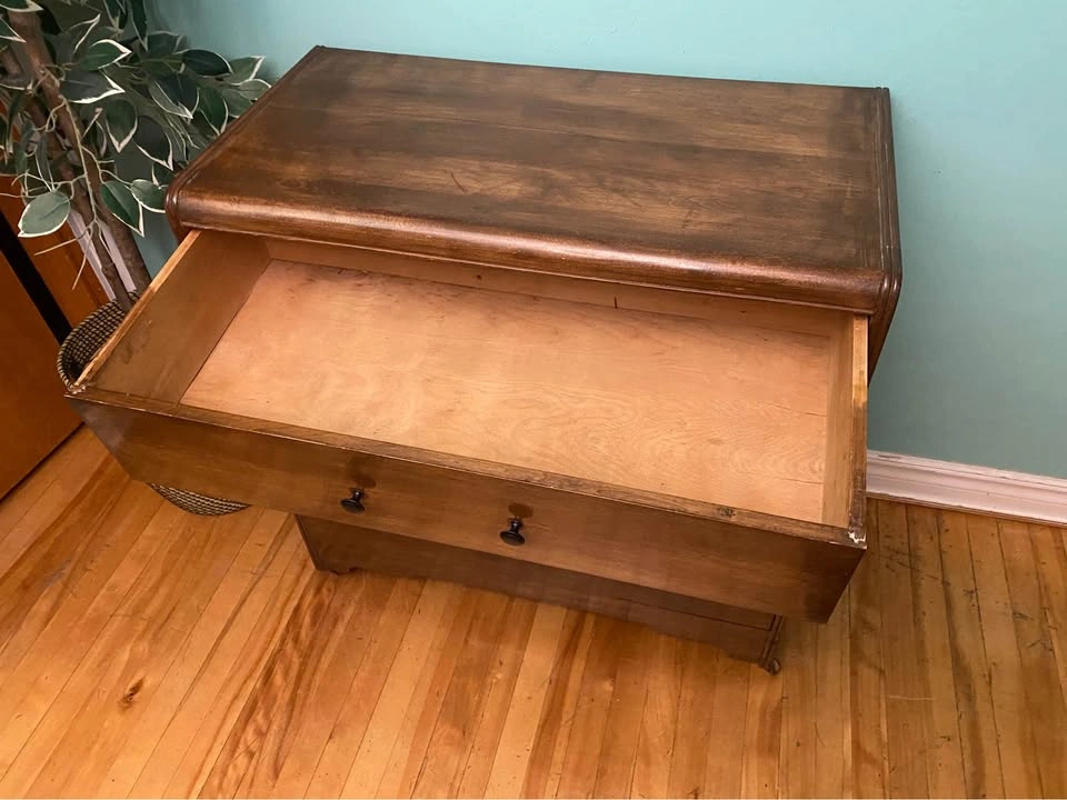 FREE DELIVERY: Vintage Waterfall Dresser $160 (HRM) - photo 4
