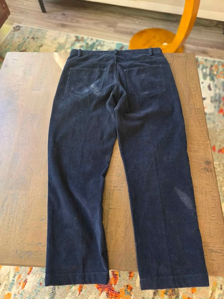 Spier & Mackay Men's Navy Corduroy Trousers - Size 33 - photo 2