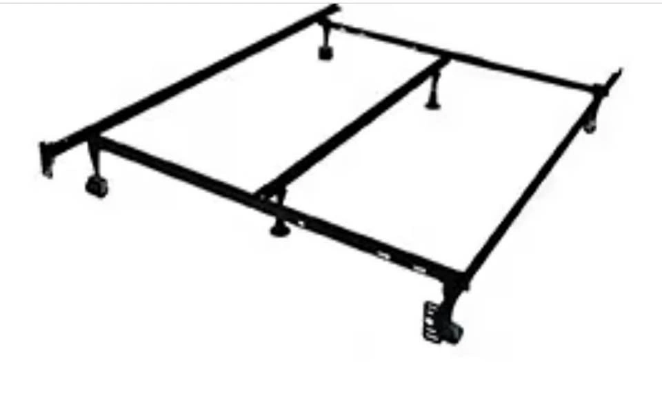 Head board and Adjustable Metal Bed Frame Twin to Queen - photo 2