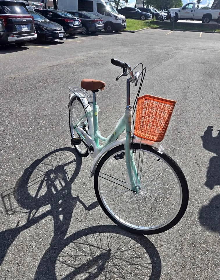 🚲 Brand New Cruiser Bicycle with Front Basket – Mint Green - photo 5