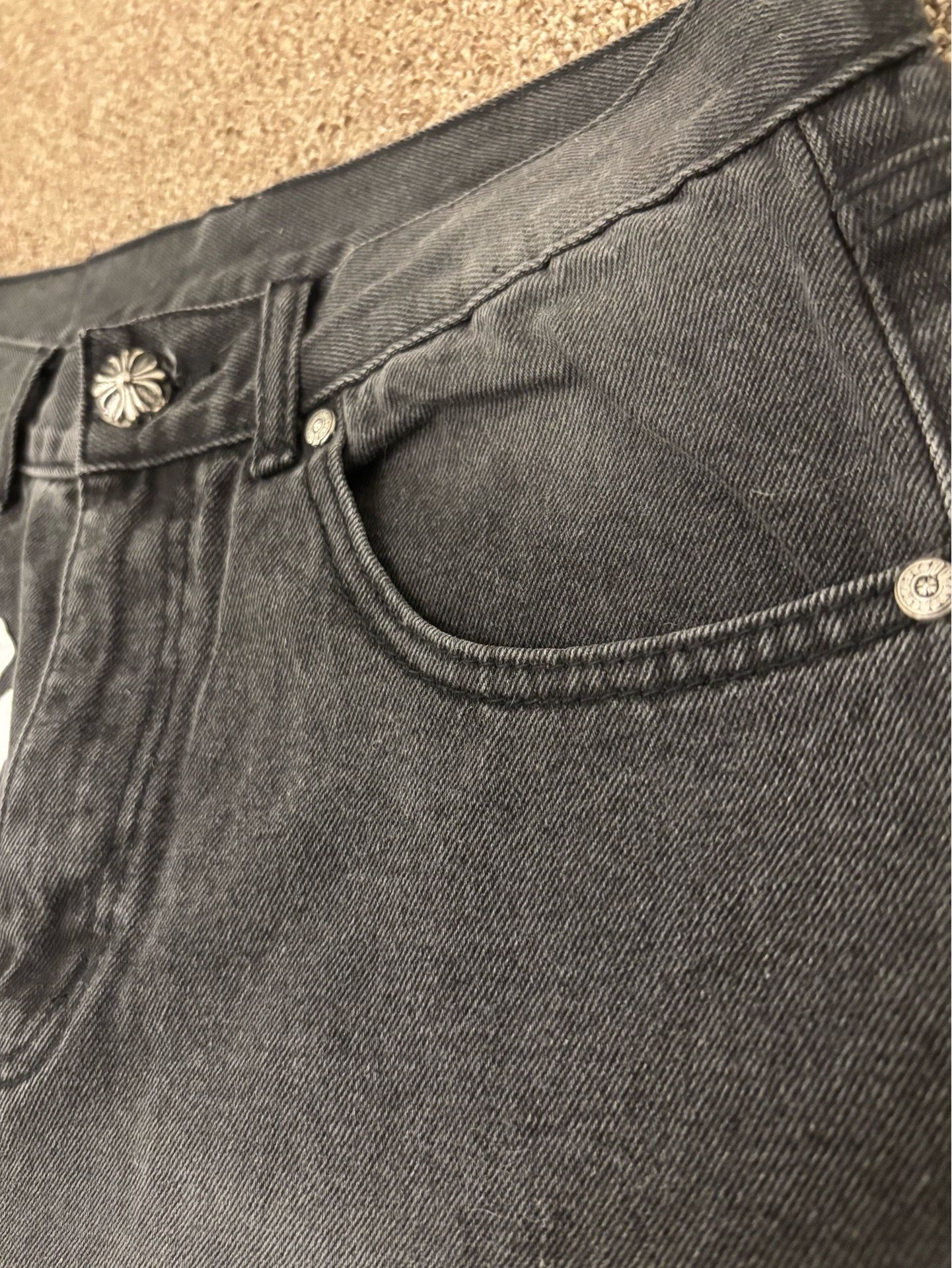 Chrome heart jeans black size 32 - photo 4