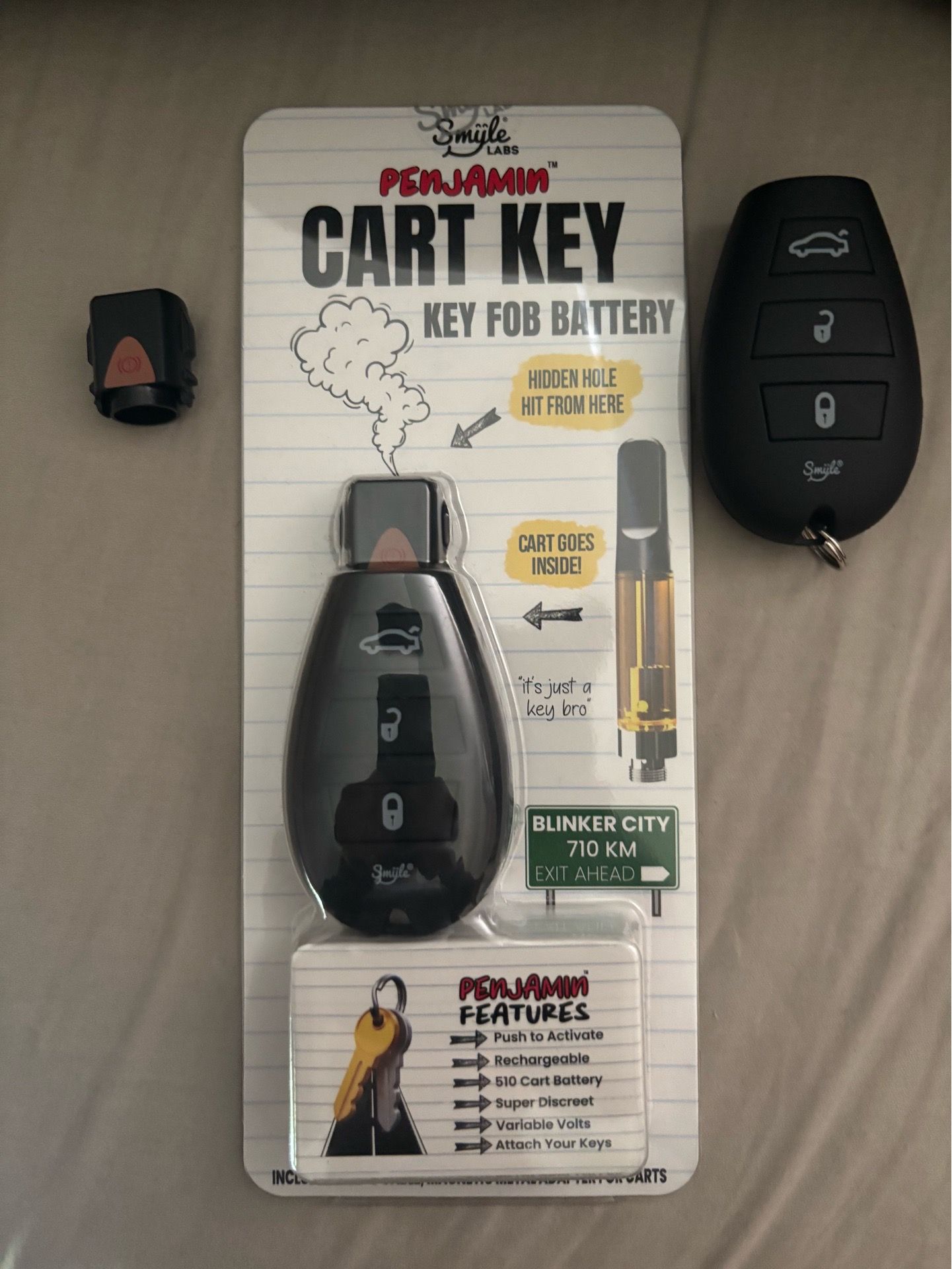 Smyles Lab 510 Cart Key Battery - Brand New - photo 3