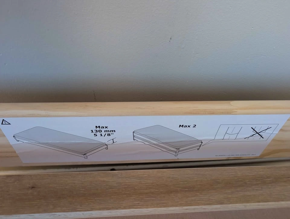 IKEA stackable bed "Utaker" with mattresses included! - photo 5