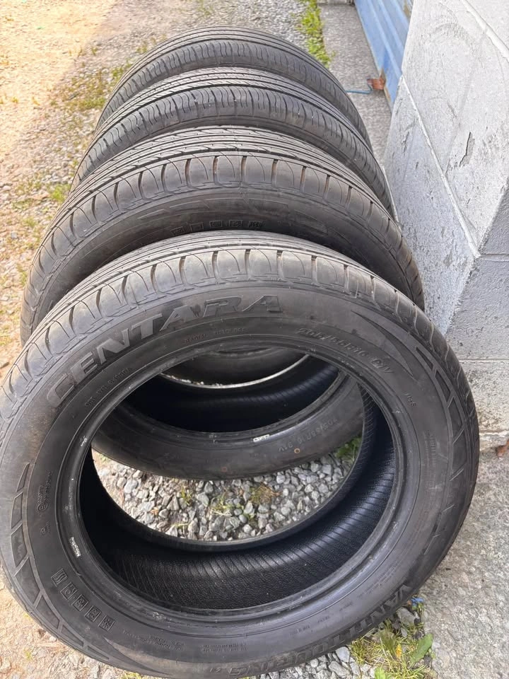 Set of 4 All-Season Tires — 205/55R16 — 80% Tread - photo 2