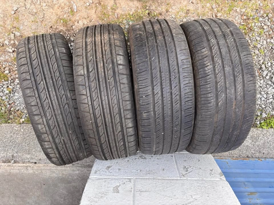 Set of 4 All-Season Tires — 205/55R16 — 80% Tread - photo 4
