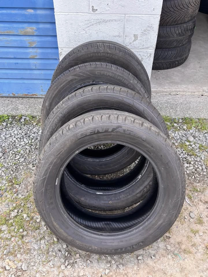 Set of 4 All-Season Tires — 205/55R16 — 80% Tread - photo 5
