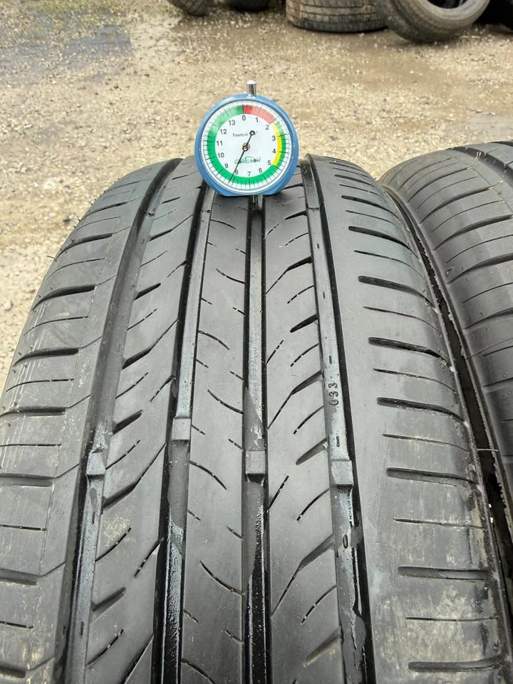 Set of 4 All-Season Tires — 215/65R16 — 80% Tread — DOT 2825 - photo 2