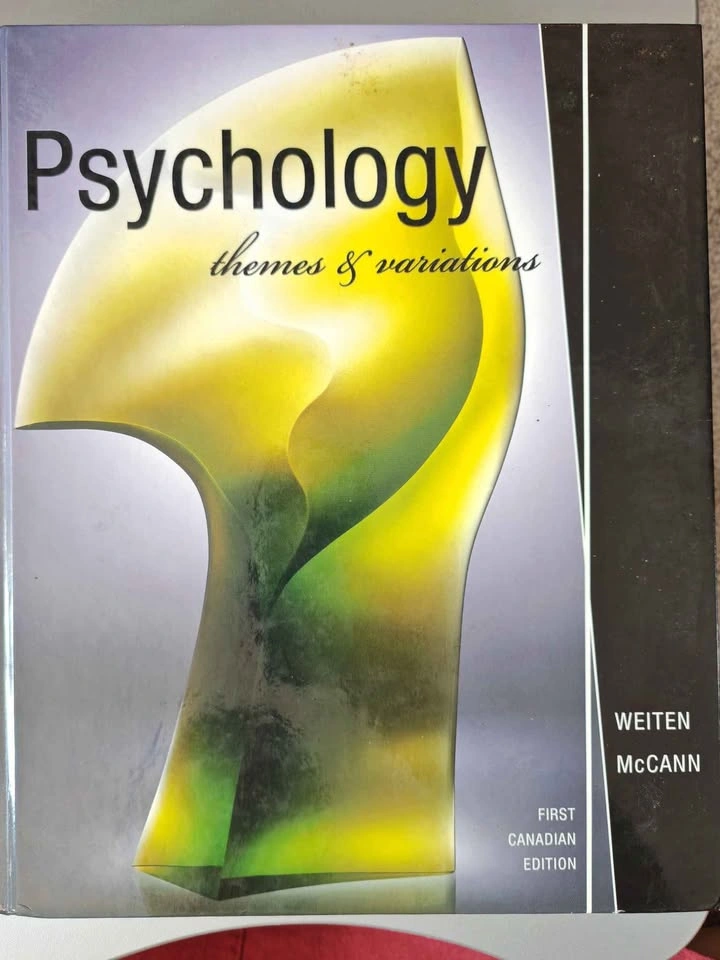 Psychology themes & variations - First Canadian Edition