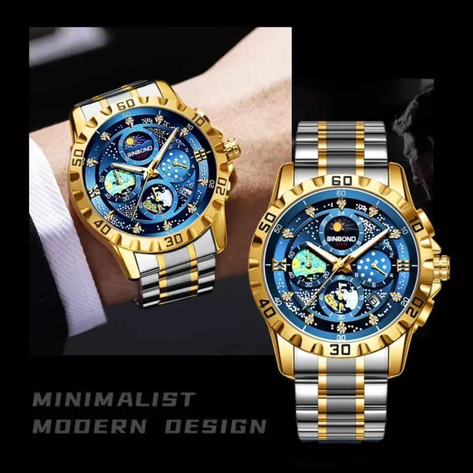 Luxury Business Watch – Stainless Steel, Waterproof & Luminous - photo 3