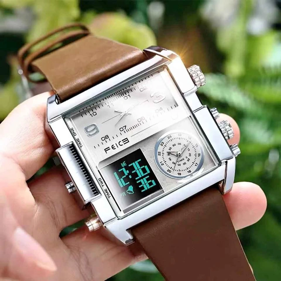 BRAND NEW Luxury Dual Display Men's Watch | Waterproof