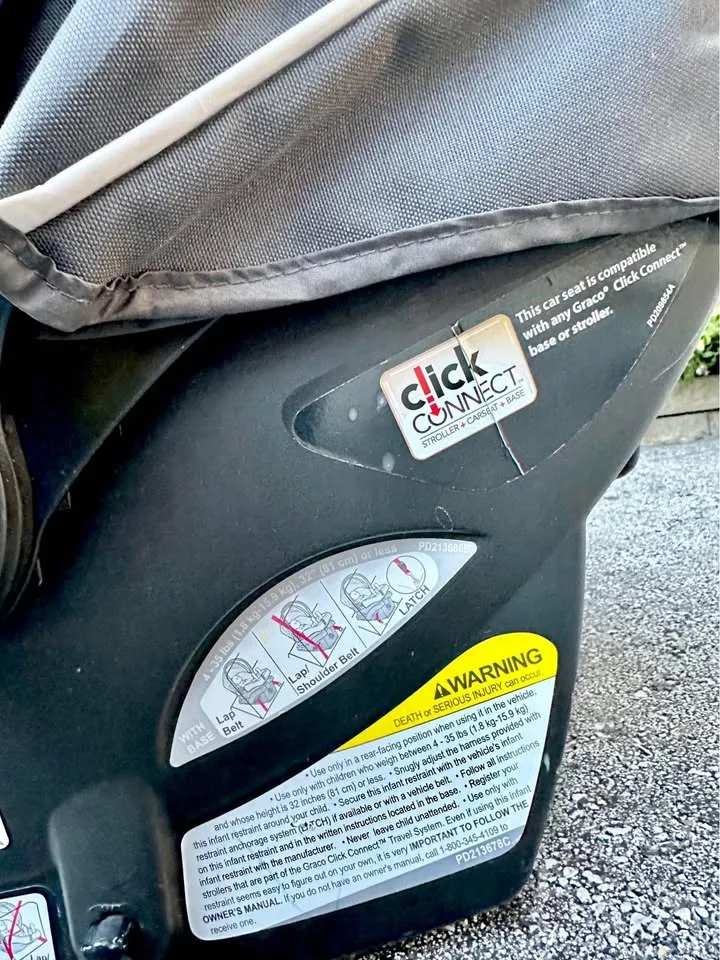 Graco SnugRide Click Connect 35 Infant Car Seat image indicator(6)