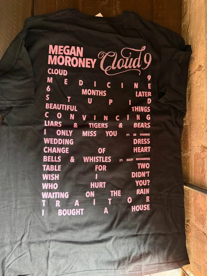 New Megan Moroney Album Shirt - Size Medium NWT - photo 3