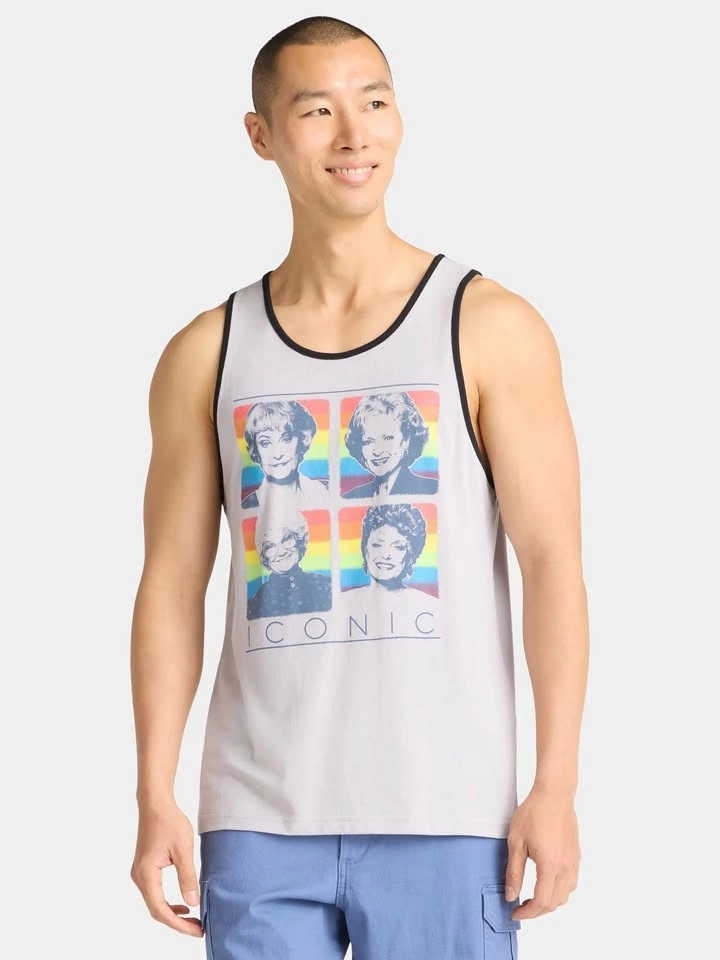 Men’s medium Golden Girls pride tank top NWT - photo 4