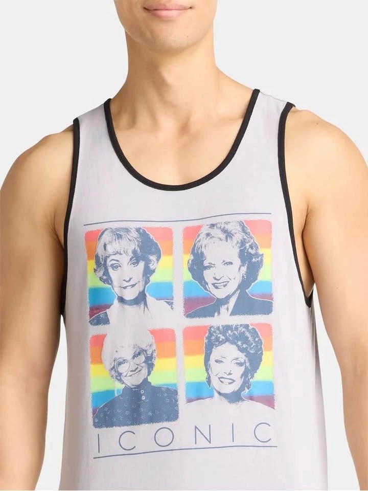 Men’s medium Golden Girls pride tank top NWT - photo 5