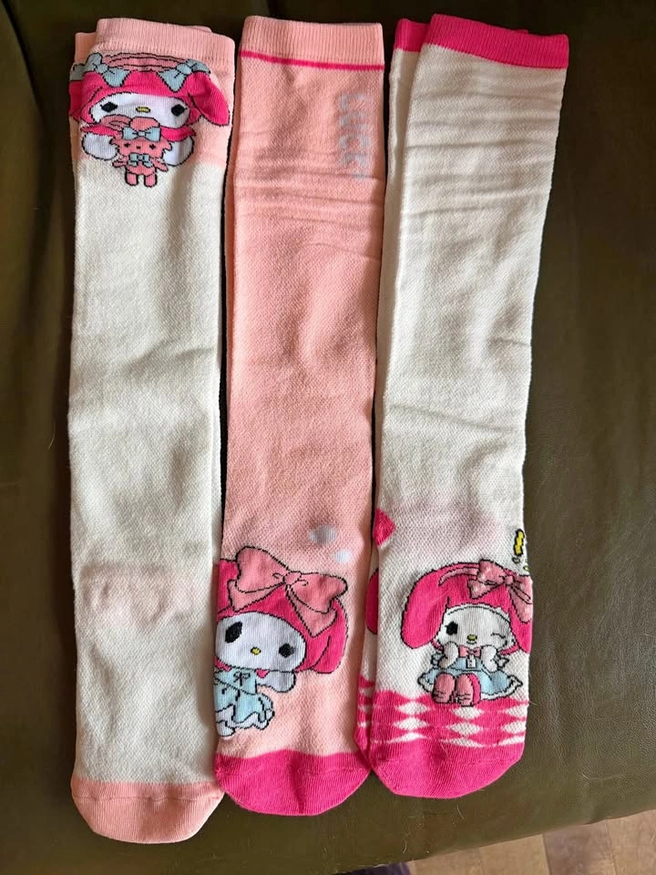 My Melody 3 pack of new socks