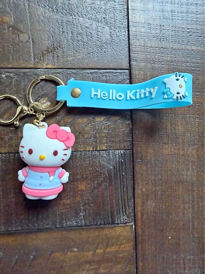 Hello Kitty keychain. New!