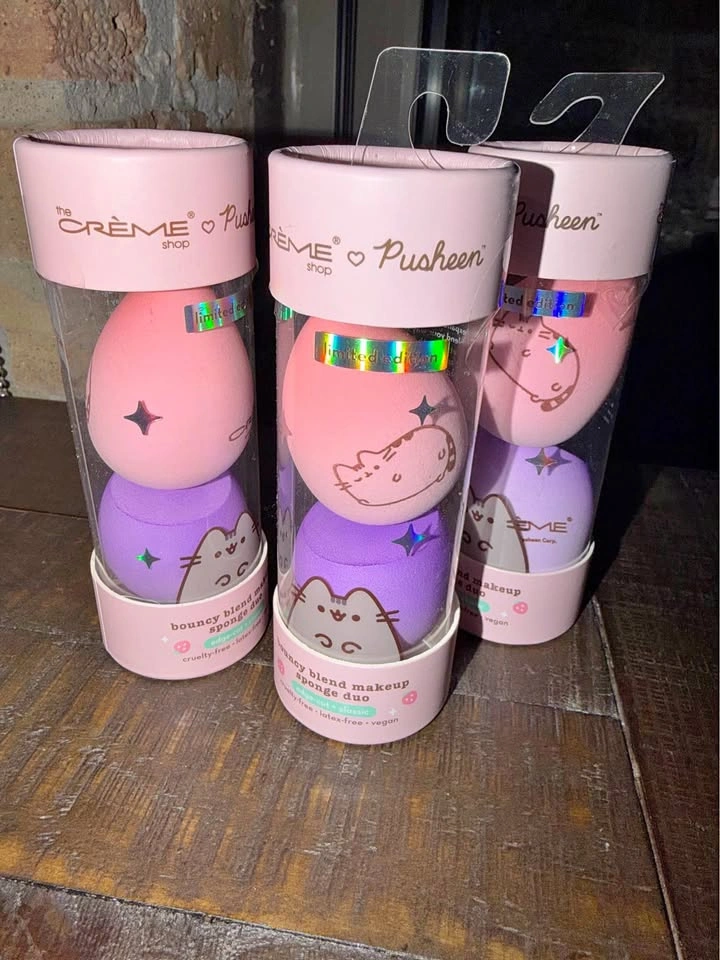 The Crème Shop x Pusheen Limited Edition 3-Set Sponges