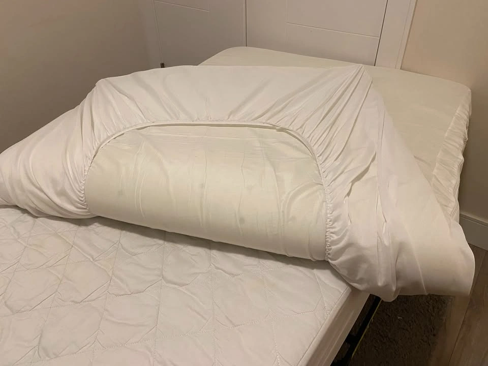 Twin XL Mattress + Topper and Collapsible Frame - photo 4