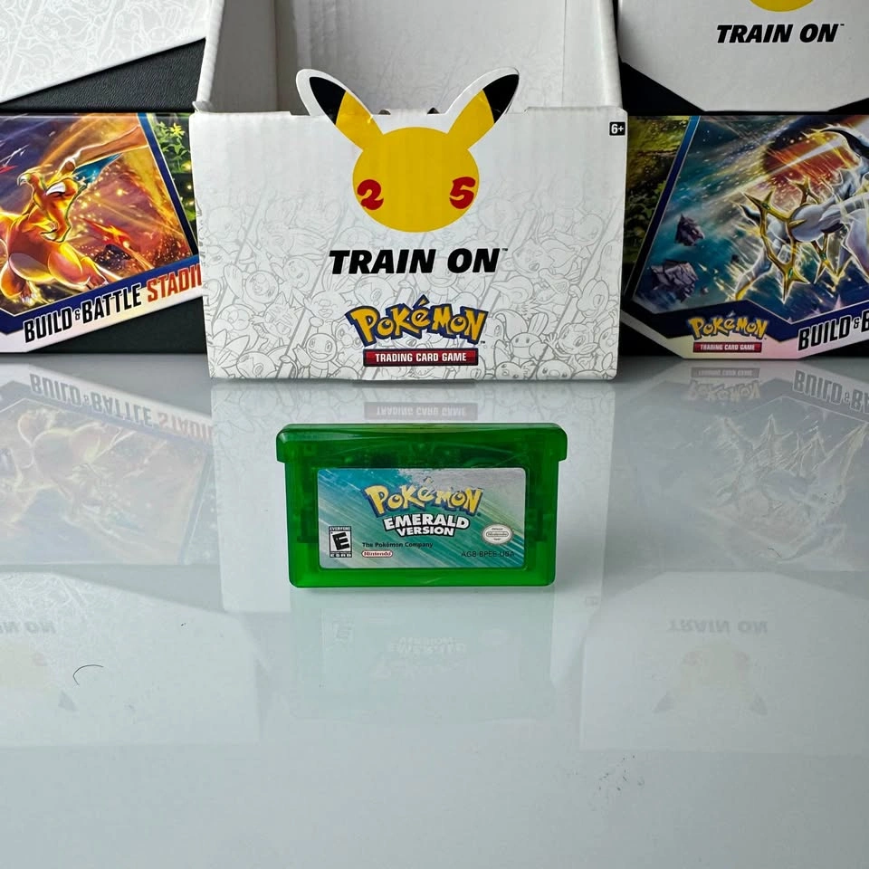 Pokemon Emerald Authentic GBA Cartridge