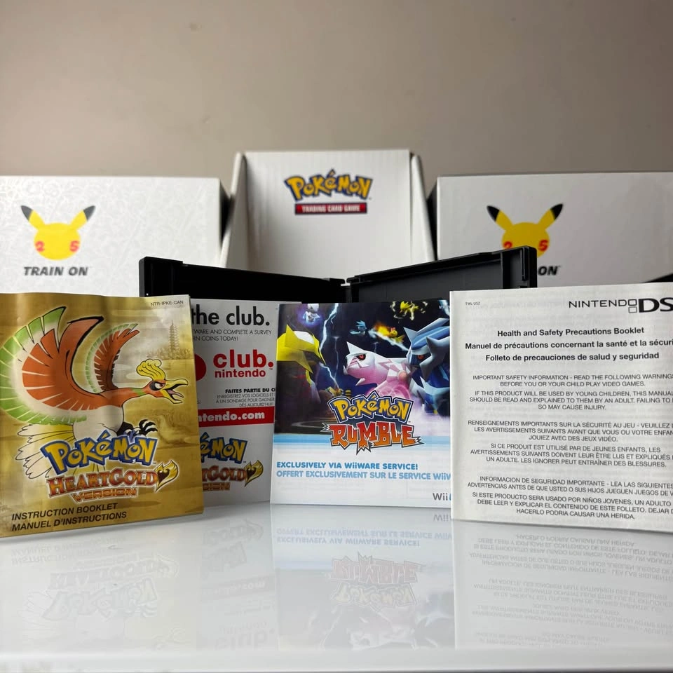 Pokemon Heart Gold CIB W/Pokewalker - photo 4
