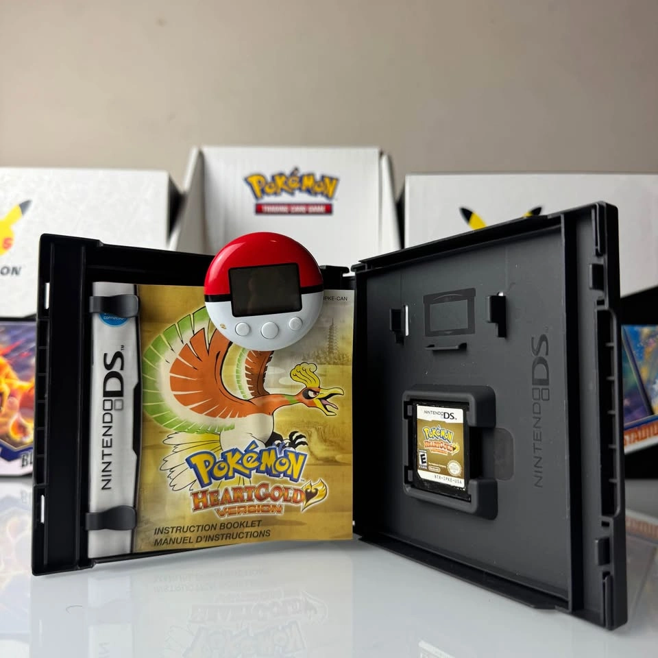 Pokemon Heart Gold CIB W/Pokewalker - photo 5