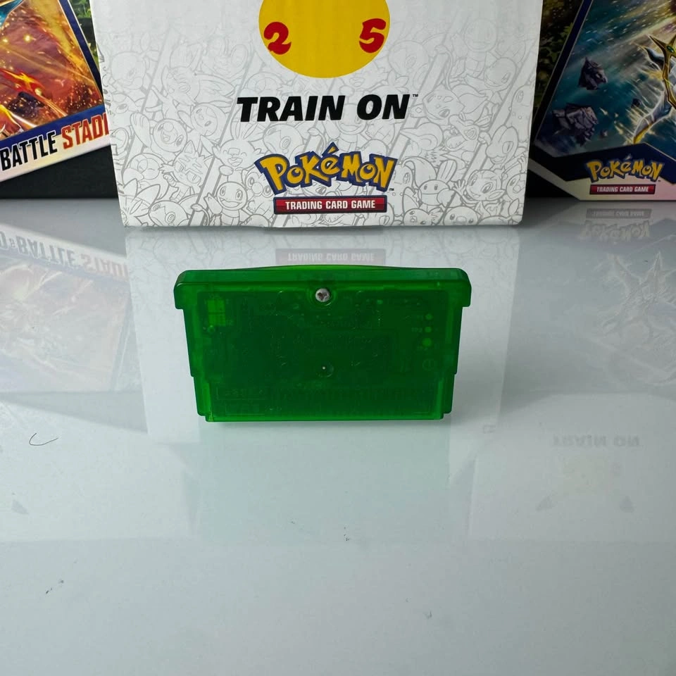 Pokemon Emerald Authentic GBA Cartridge MINT - photo 2