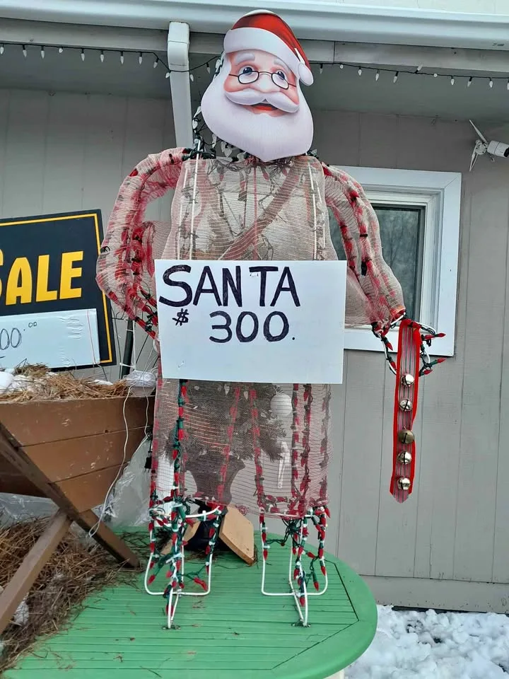 Large heavy duty outdoor 🎅 santa