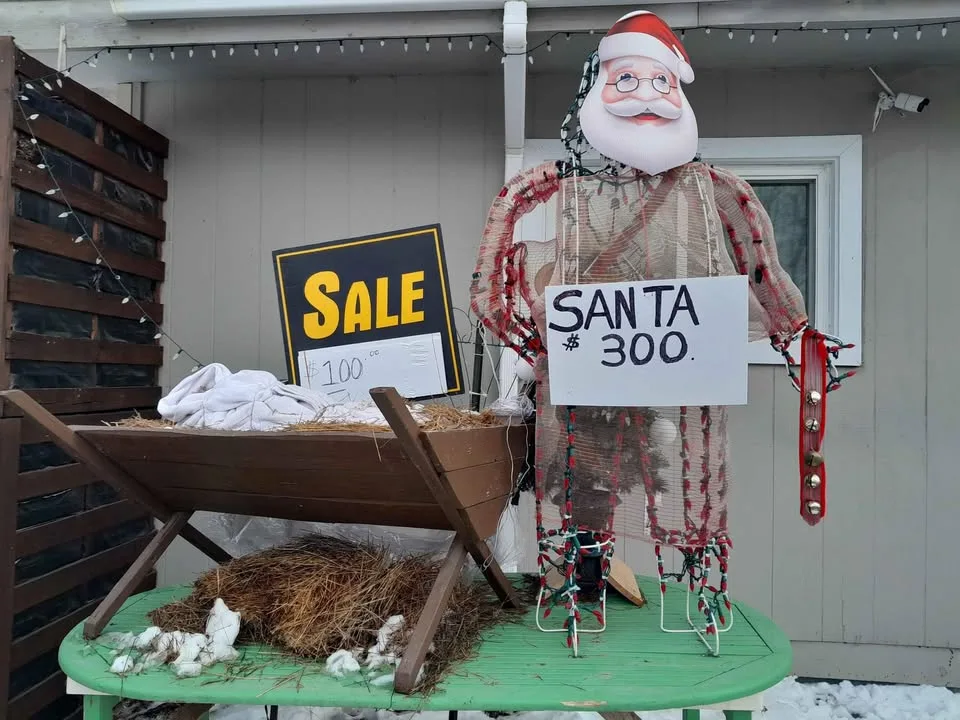 Large heavy duty outdoor 🎅 santa image indicator(2)