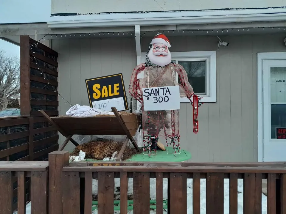 Large heavy duty outdoor 🎅 santa image indicator(3)