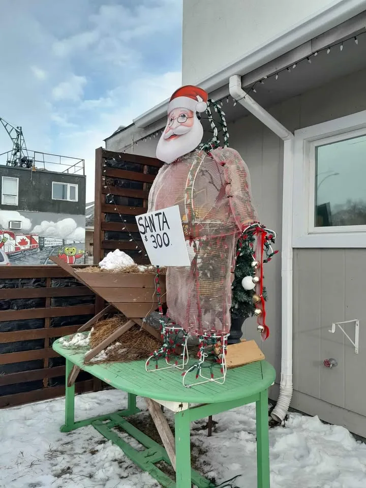 Large heavy duty outdoor 🎅 santa image indicator(4)