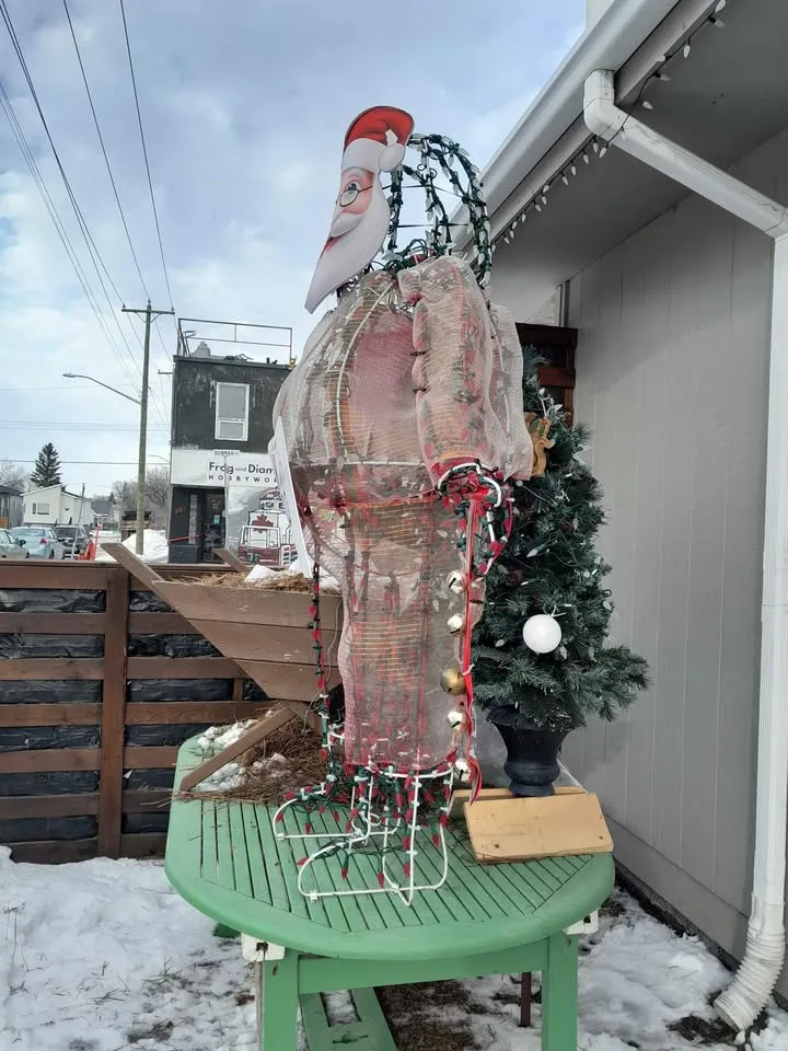 Large heavy duty outdoor 🎅 santa image indicator(5)