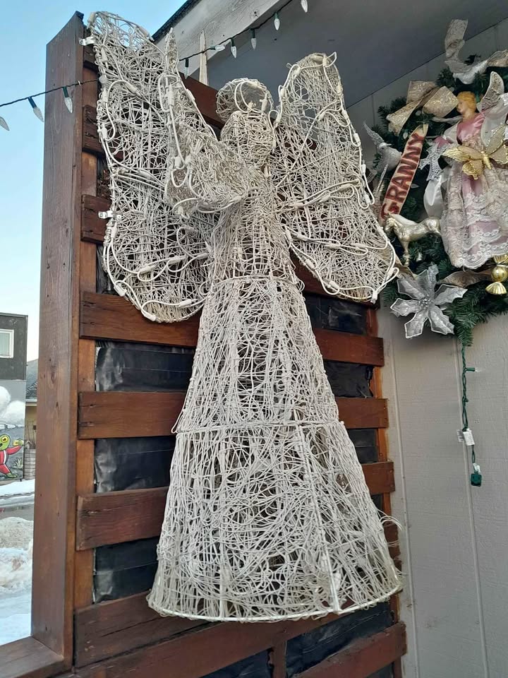 Large Christmas Light up Angel Decoration