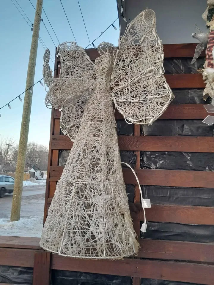 Large Christmas Light up Angel Decoration image indicator(2)