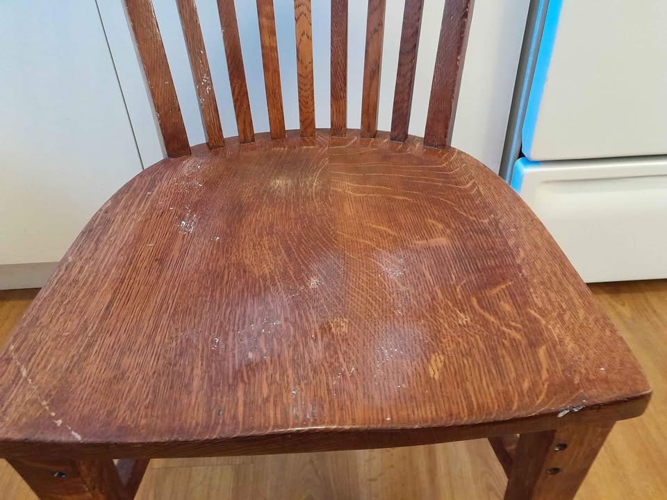 1920-1930's Antique Office Chair - photo 2
